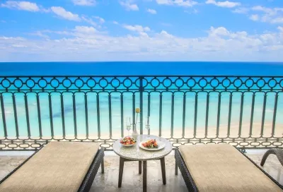 Sandos Cancún — vista al mar Caribe